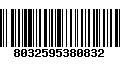 Código de Barras 8032595380832