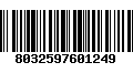 Código de Barras 8032597601249