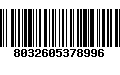 Código de Barras 8032605378996