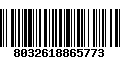 Código de Barras 8032618865773