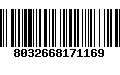 Código de Barras 8032668171169