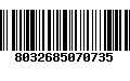 Código de Barras 8032685070735
