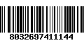 Código de Barras 8032697411144