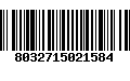 Código de Barras 8032715021584