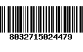 Código de Barras 8032715024479