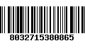 Código de Barras 8032715380865