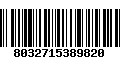 Código de Barras 8032715389820