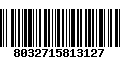 Código de Barras 8032715813127