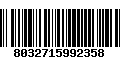 Código de Barras 8032715992358