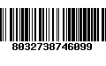 Código de Barras 8032738746099