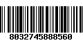 Código de Barras 8032745888560