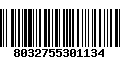 Código de Barras 8032755301134