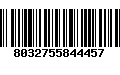 Código de Barras 8032755844457