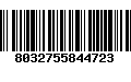 Código de Barras 8032755844723