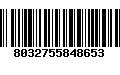 Código de Barras 8032755848653