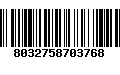 Código de Barras 8032758703768