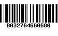 Código de Barras 8032764660680