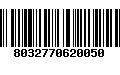 Código de Barras 8032770620050