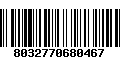 Código de Barras 8032770680467