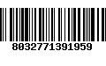 Código de Barras 8032771391959