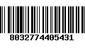Código de Barras 8032774405431