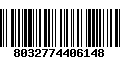 Código de Barras 8032774406148