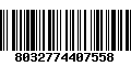 Código de Barras 8032774407558