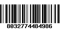 Código de Barras 8032774484986