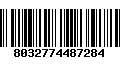 Código de Barras 8032774487284