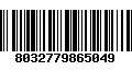 Código de Barras 8032779865049