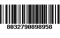 Código de Barras 8032790898958