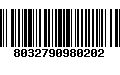 Código de Barras 8032790980202