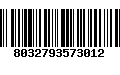 Código de Barras 8032793573012