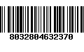 Código de Barras 8032804632370
