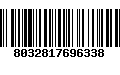 Código de Barras 8032817696338