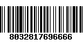 Código de Barras 8032817696666