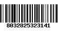 Código de Barras 8032825323141