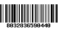 Código de Barras 8032836590440