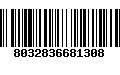 Código de Barras 8032836681308