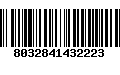 Código de Barras 8032841432223