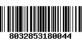 Código de Barras 8032853180044