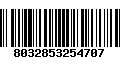 Código de Barras 8032853254707
