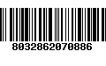 Código de Barras 8032862070886