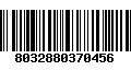 Código de Barras 8032880370456
