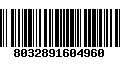 Código de Barras 8032891604960