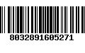 Código de Barras 8032891605271