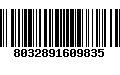 Código de Barras 8032891609835