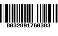 Código de Barras 8032891760383