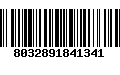 Código de Barras 8032891841341