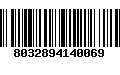 Código de Barras 8032894140069